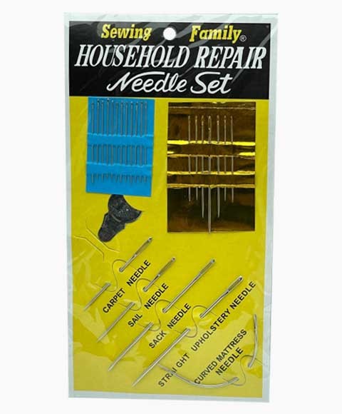 SEWING FAMILY HOUSEHOLD REPAIR NEEDLE SET ND18 