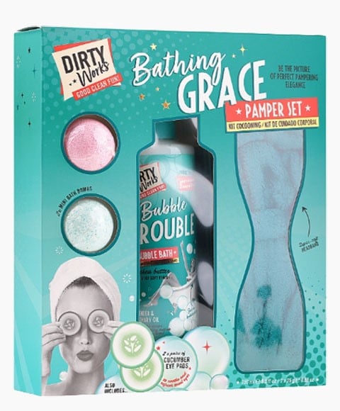 DIRTY WORKS BATHING GRACE PAMPER SET 