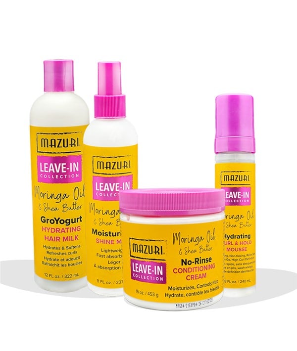 LEAVE IN COLLECTION HYDRATING HAIRCARE BUNDLE 