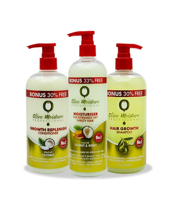 OLIVE MOISTURE DAILY HAIRCARE BUNDLE 