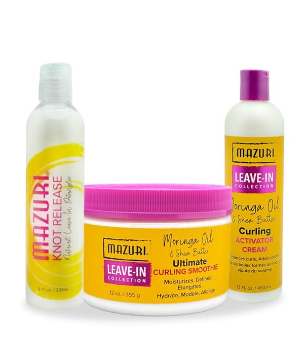 LEAVE IN COLLECTION CURLY HAIRCARE BUNDLE 