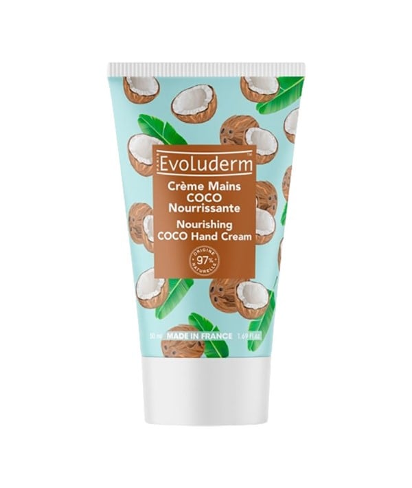 EVOLUDERM NOURISHING COCO HAND CREAM 