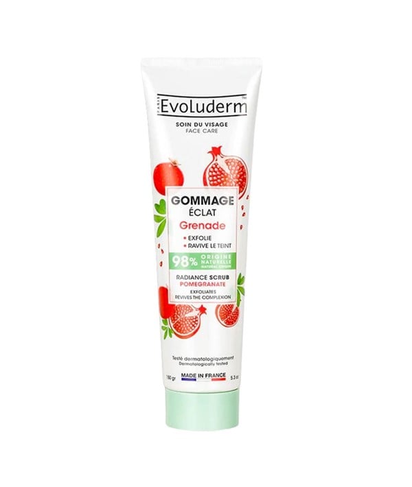 EVOLUDERM POMEGRANATE RADIANCE SCRUB 