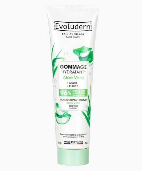 EVOLUDERM GOMMAGE MOISTURIZING SCRUB WITH ALOE VERA 