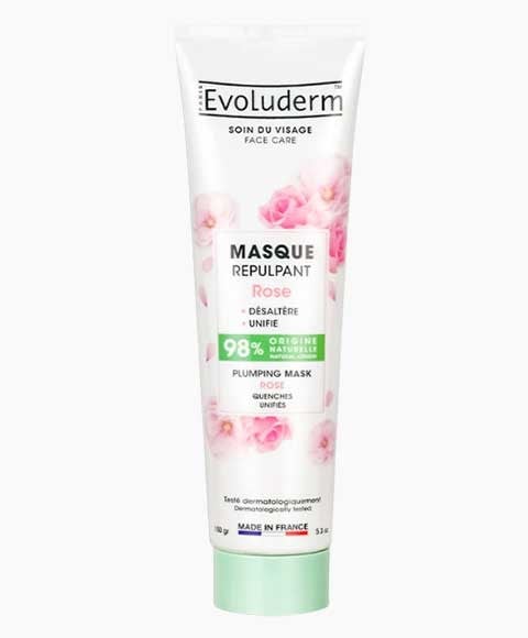 EVOLUDERM PLUMPING MASK WITH ROSE 