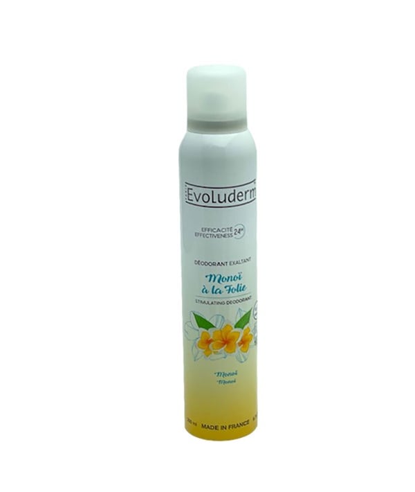 EVOLUDERM MONOI STIMULATING DEODORANT SPRAY 