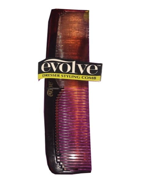 EVOLVE DRESSER STYLING COMB TURTLE SHELL 4501 