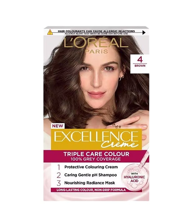 EXCELLENCE CREME ADVANCED TRIPLE CARE CREME COLOUR 4 