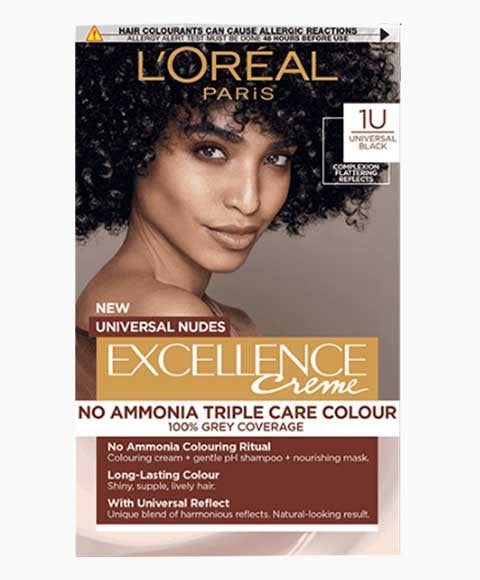 EXCELLENCE CREME NO AMMONIA TRIPLE CARE HAIR COLOUR 