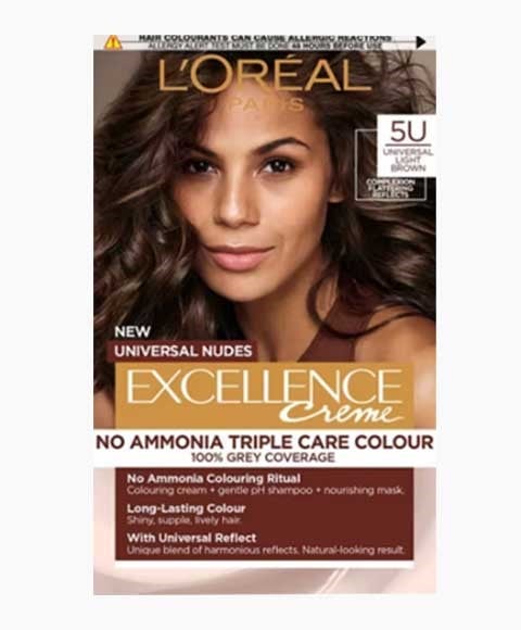 EXCELLENCE CREME NO AMMONIA TRIPLE CARE HAIR COLOUR 5U UNI