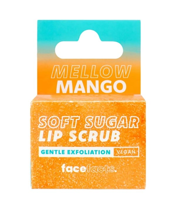 FACE FACTS SOFT SUGAR LIP SCRUB MELLOW MANGO 