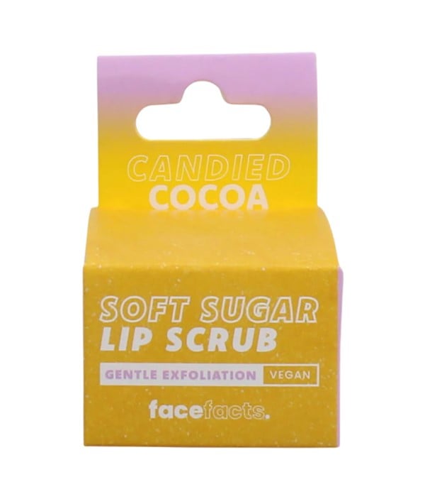 FACE FACTS SOFT SUGAR LIP SCRUB CANDIED COCOA 