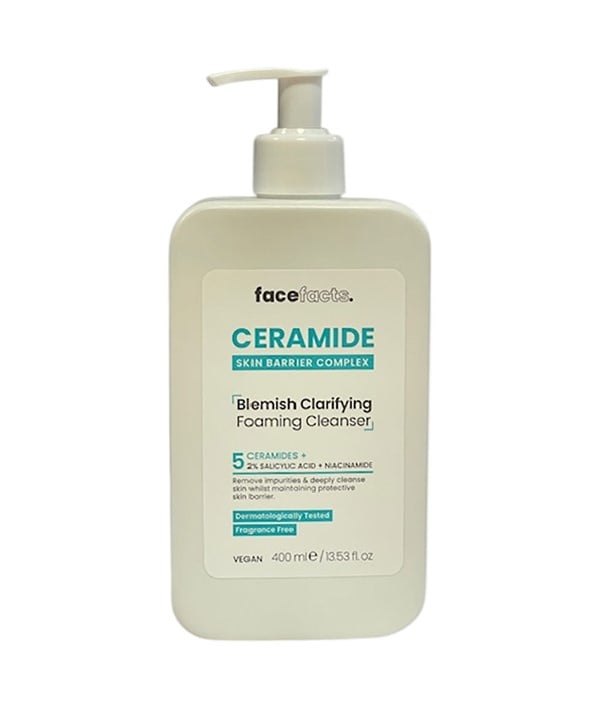FACE FACTS 5 CERAMIDE BLEMISH CLARIFYING FOAMING CLEANSER