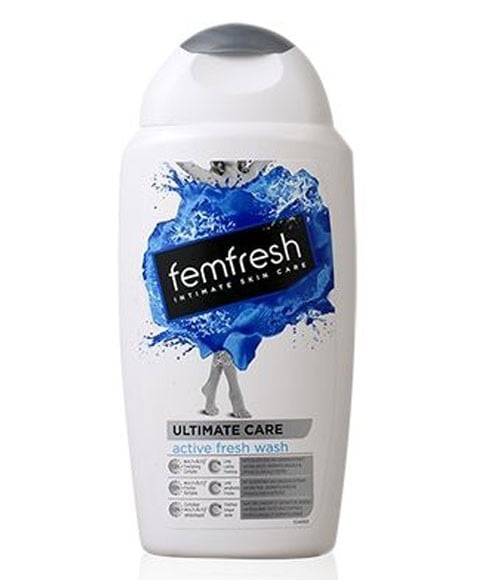 FEMFRESH INTIMATE SKIN CARE ULTIMATE CARE ACTIVE FRESH WAS
