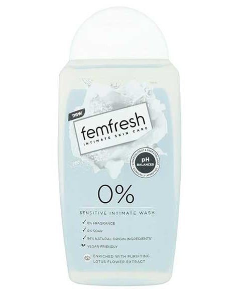FEMFRESH INTIMATE SKIN CARE ZERO PERCENT SENSITIVE INTIMAT