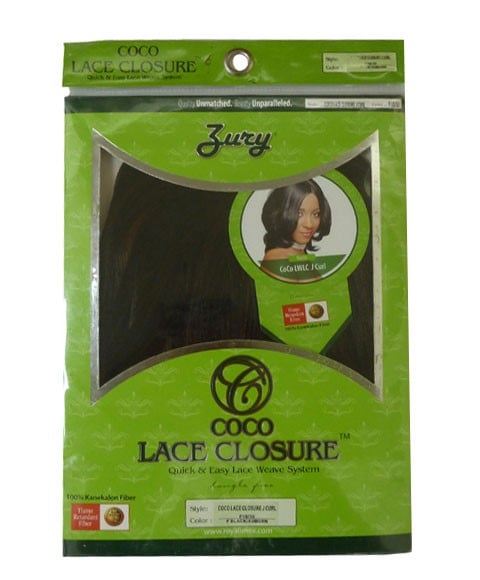 ZURY SYN COCO LACE CLOSURE J CURL 