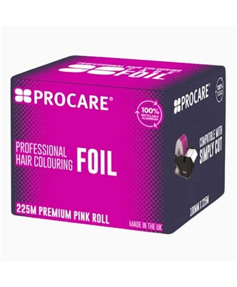 PROCARE HAIR COLOURING FOIL PINK 
