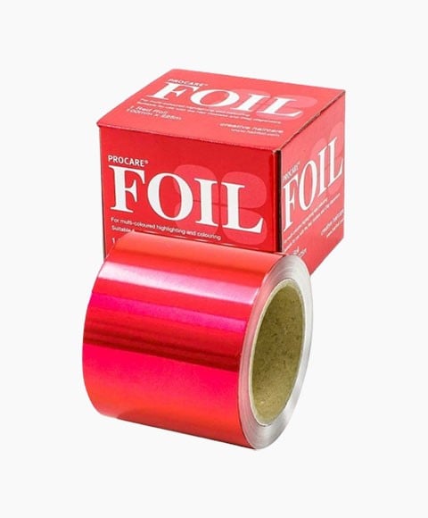 PROCARE HAIR COLOURING FOIL RED 