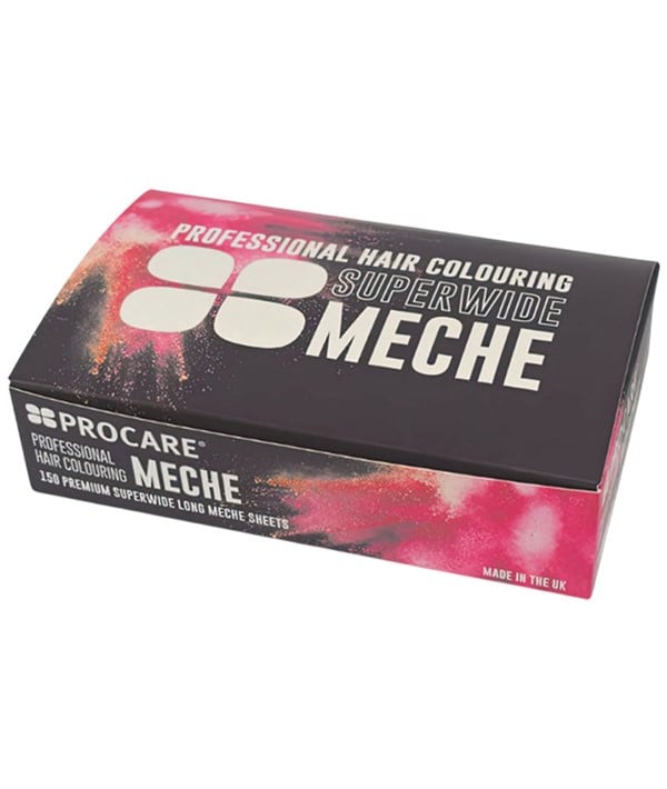 PROFESSIONAL SUPERWIDE HAIR COLOURING MECHE SHEETS 