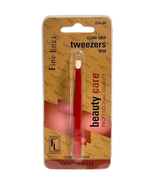 FINE LINE BEAUTY CARE CLAW GRIP TWEEZERS 22409 