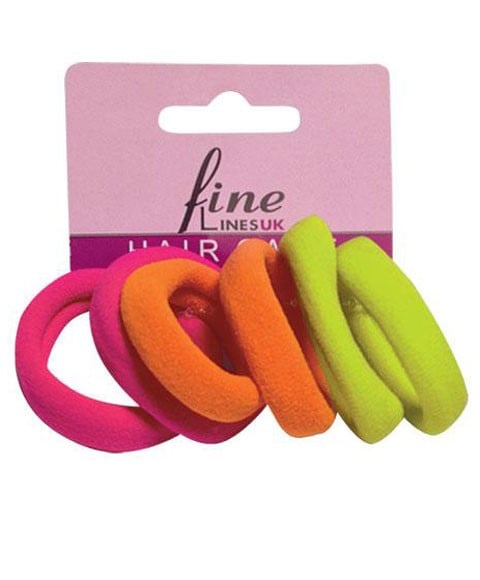 FINE LINESUK PONYTAIL ELASTIC FLUORESCENT 