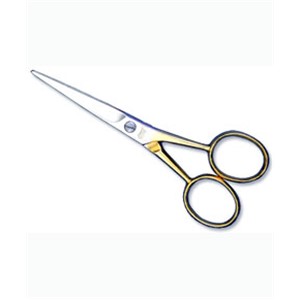 FINELINES BARBER SCISSORS GOLD HANDLE 33413 