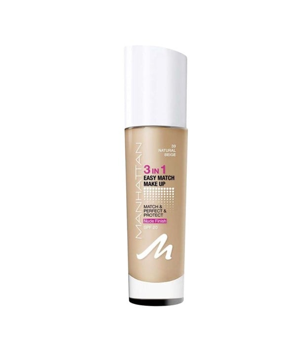 3IN1 EASY MATCH NUDE FINISH FOUNDATION 39 NATURAL BEIGE 