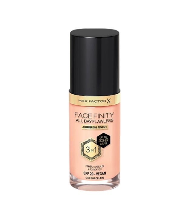 FACEFINITY ALL DAY FLAWLESS 3 IN 1 VEGAN FOUNDATION 
