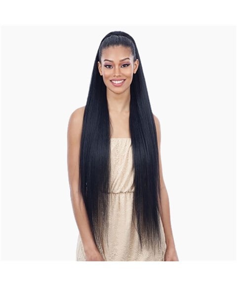 FREETRESS DRAWSTRING SYN LONG YAKY STRAIGHT PONYTAIL 