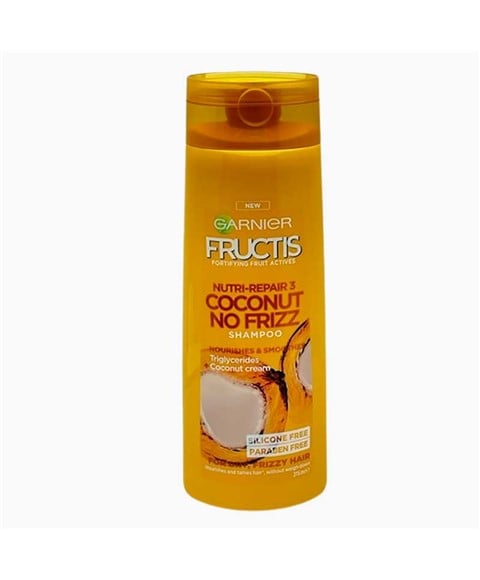 FRUCTIS NUTRI REPAIR 3 COCONUT NO FRIZZ SHAMPOO 