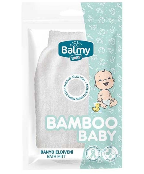 BAMBOO BABY BATH MITT 