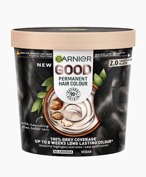 GARNIER GOOD PERMANENT HAIR COLOUR 2.0 TRUFFLE SOFT BLACK