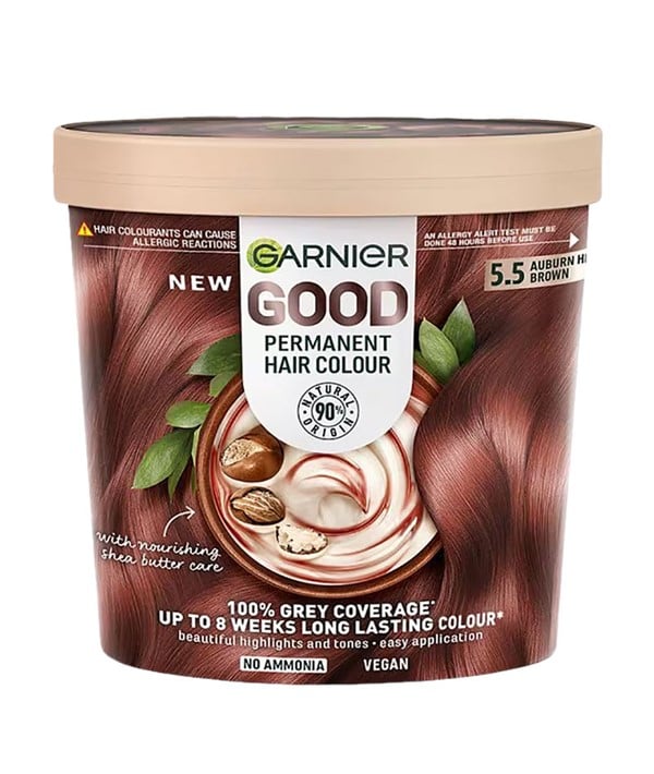 GARNIER GOOD PERMANENT HAIR COLOUR 5.5 AUBURN HIBISCUS BRO