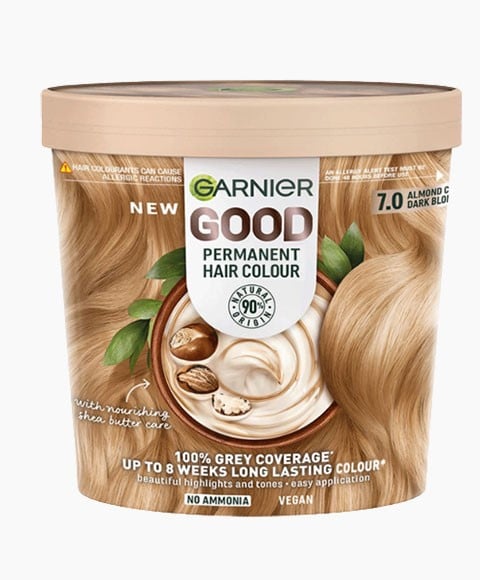 GARNIER GOOD PERMANENT HAIR COLOUR 7.0 ALMOND CREME DARK B