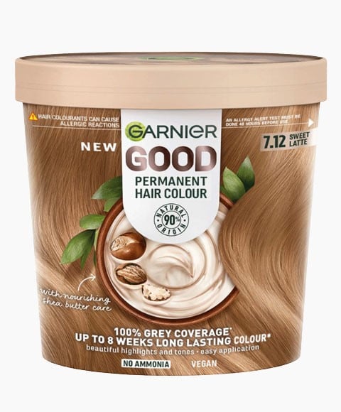 GARNIER GOOD PERMANENT HAIR COLOUR 7.12 SWEET LATE 