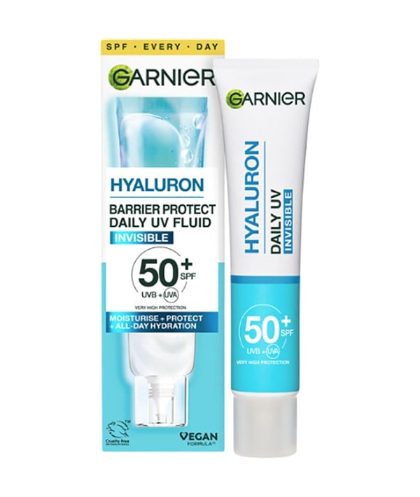 GARNIER HYALURON BARRIER PROTECT DAILY INVISIBLE UV FLUID