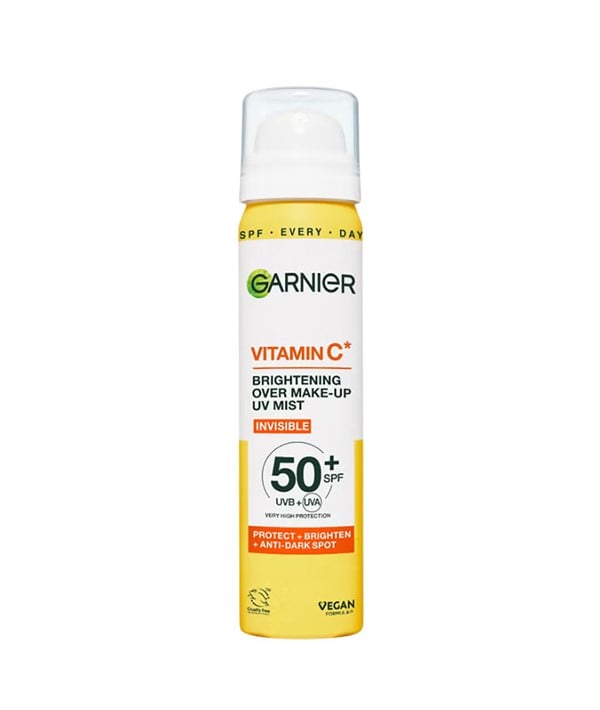 GARNIER VITAMIN C BRIGHTENING OVER MAKE UP UV MIST SPF50 