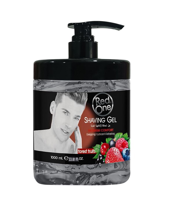 RED ONE MAXIMUM COMFORT SHAVING GEL 