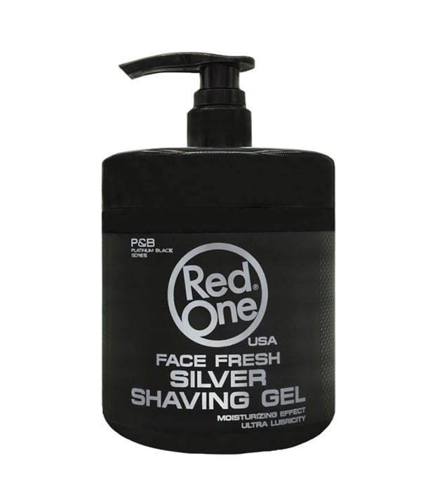 RED ONE FACE FRESH SILVER SHAVING GEL 