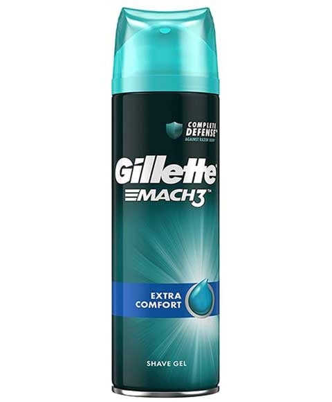 MACH 3 SHAVE GEL FOR CLOSE AND FRESH SHAVE 