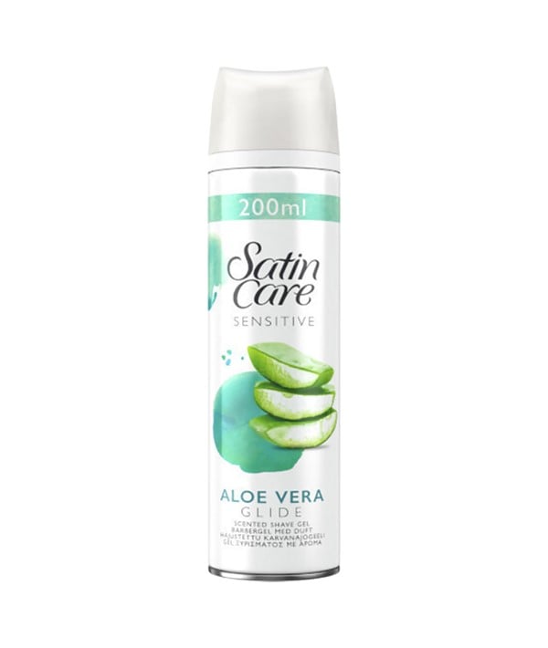 SATIN CARE ALOE VERA GLIDE SHAVE GEL FOR WOMEN  