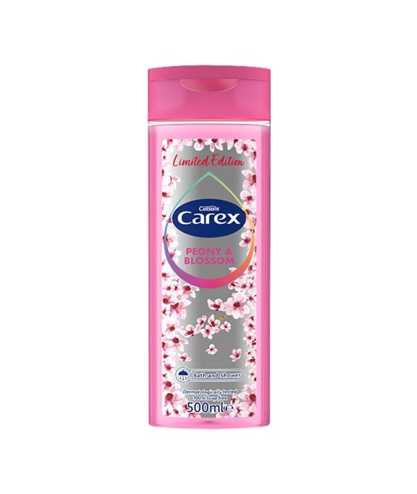 CAREX PEONY BLOSSOM BATH AND SHOWER GEL 