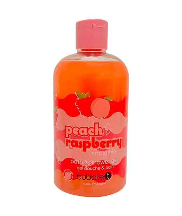 FROZEN PEACH RASPBERRY SMOOTHIE BATH AND SHOWER GEL 