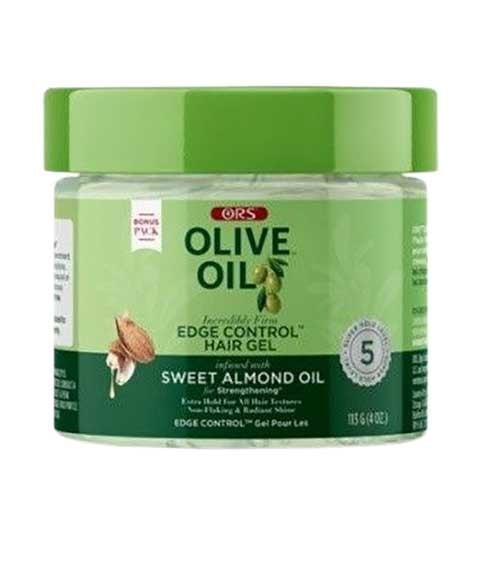 OLIVE OIL FORMULA EDGE CONTROL HAIR GEL WITH SWEET ALMOND