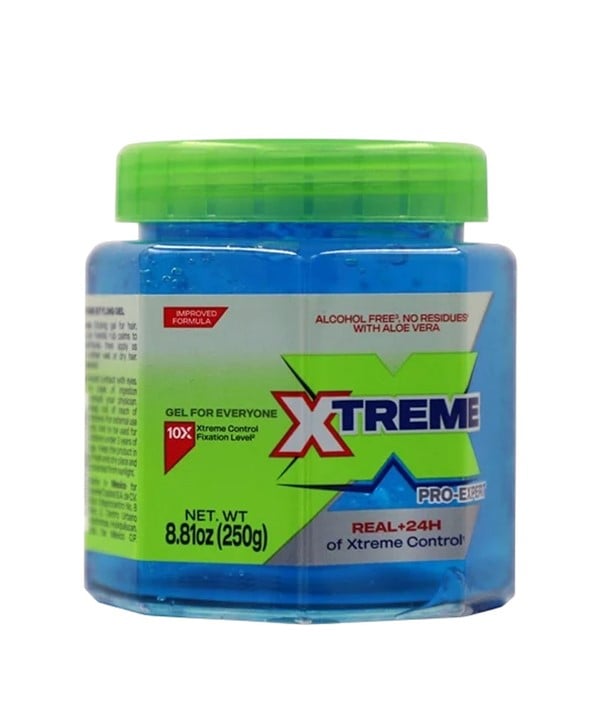 XTREME PRO EXPERT REAL PLUS 24HRS HAIR GEL BLUE 