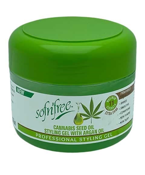 SOF N FREE CANNABIS SEED OIL STYLING GEL 