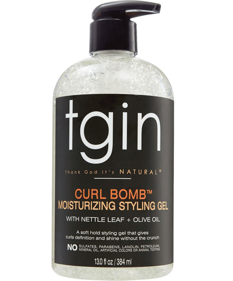 TGIN CURL BOMB MOISTURIZING STYLING GEL 