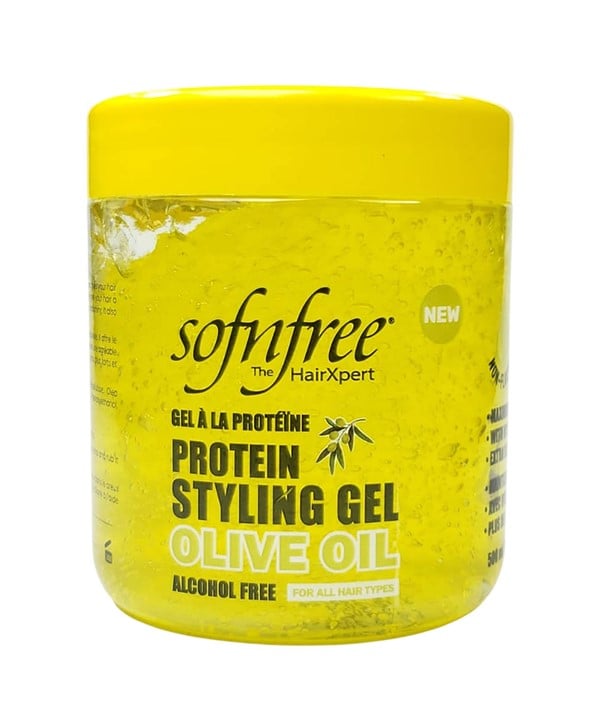 SOF N FREE HAIR XPERT OLIVE OIL PROTEIN STYLING GEL 
