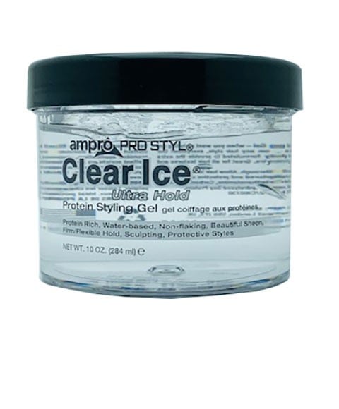 PRO STYL CLEAR ICE ULTRA HOLD PROTEIN STYLING GEL 