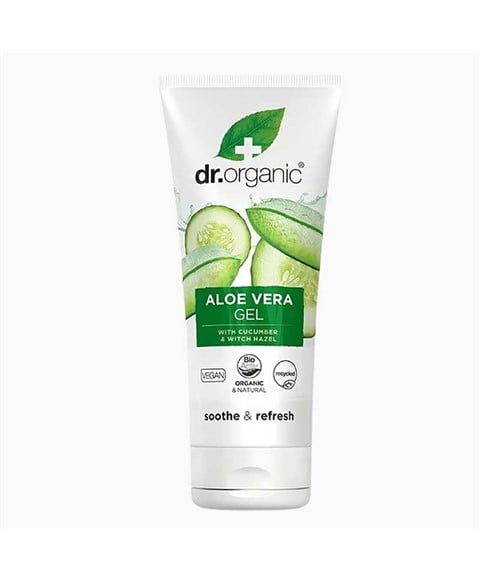 ORGANIC ALOE VERA GEL WITH CUCUMBER AND WITCH HAZEL 